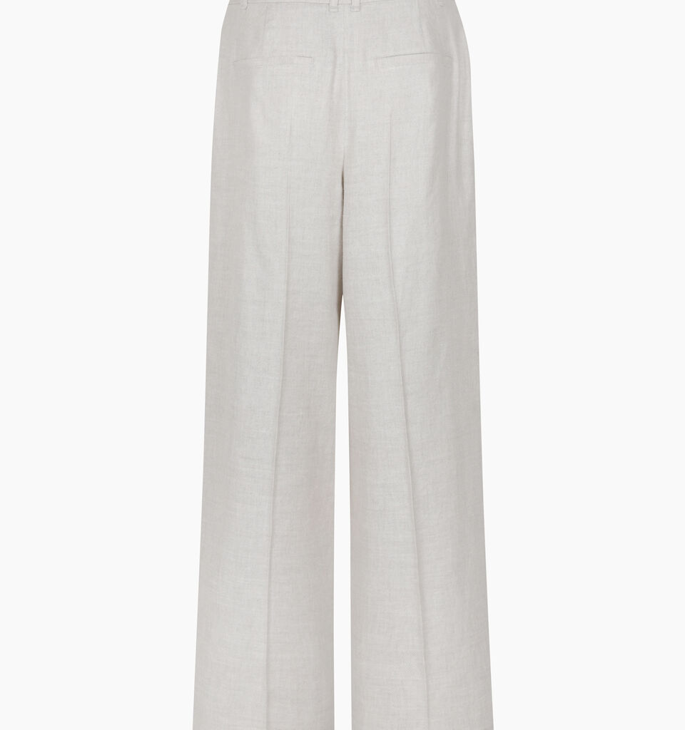 TROUSERS - sisley k high-waisted trousers - Beige | Sisley K image number 2